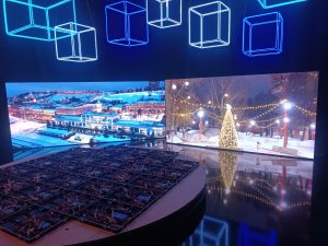 Светодиодные уличные экраны телестудия Волга