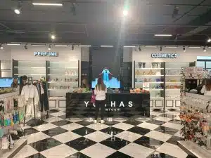 Комплексное оформление магазинов оформление магазина YUSHAS