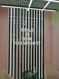 Комплексное оформление магазинов оформление магазина YUSHAS