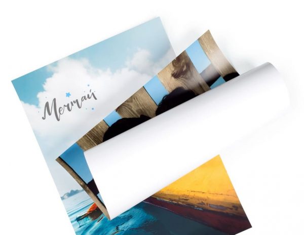 печать на постерной бумаге