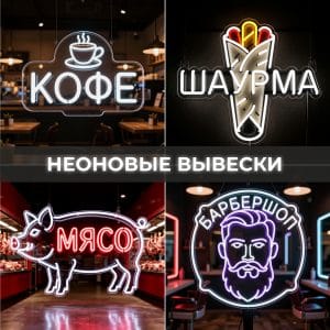 -Неоновые вывески