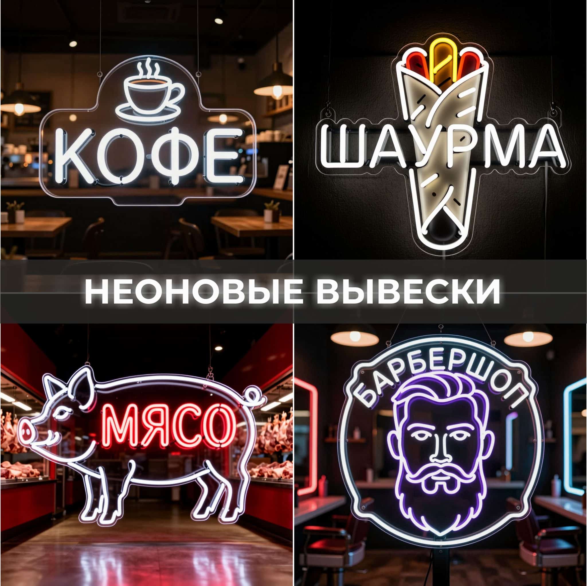 ✨ Неоновые вывески на заказ: как сделать бизнес или интерьер по‑настоящему ярким? ✨ неоновые вывески