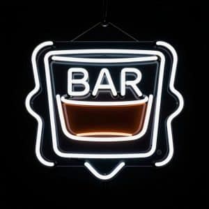 Неоновая вывеска Бар №3