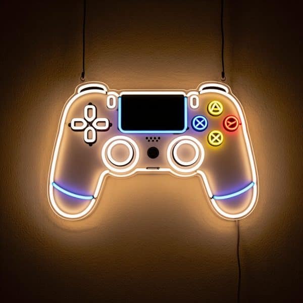 неоновый светильник PlayStation