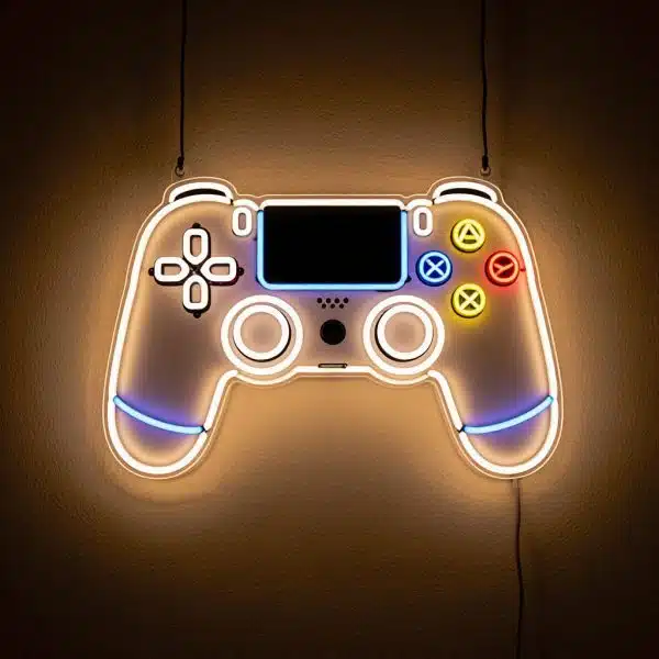 неоновый светильник PlayStation