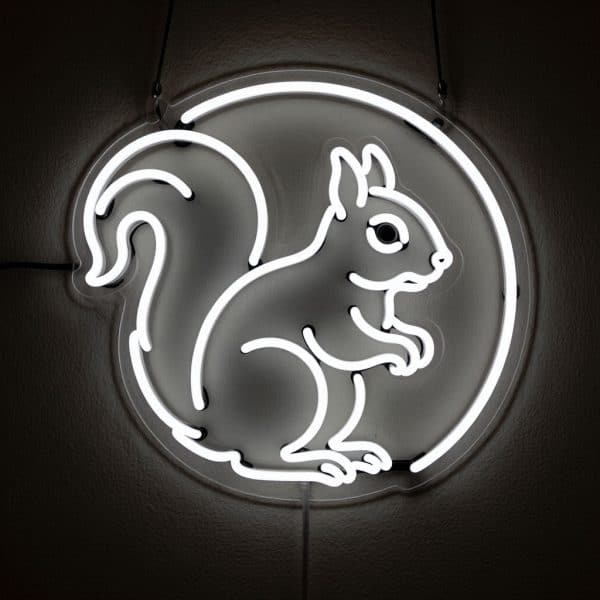 Неоновый светильник Белка