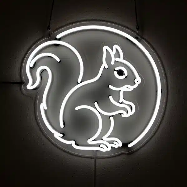 Неоновый светильник Белка