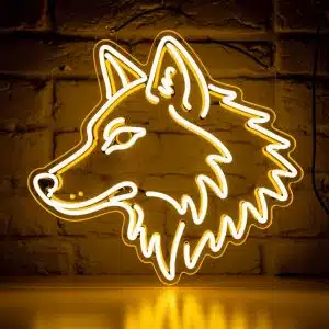 Неоновые вывески неоновый светильник ВОЛК