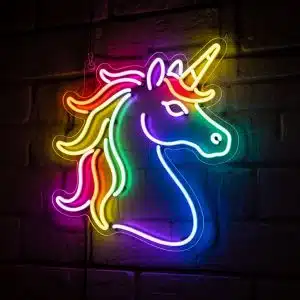 Неоновые вывески неоновый светильник ЕДИНОРОГ