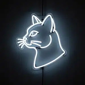 Неоновые вывески неоновый светильник КОШКА