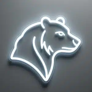 Неоновый светильник Медведь №4 Неоновый светильник Медведь №4